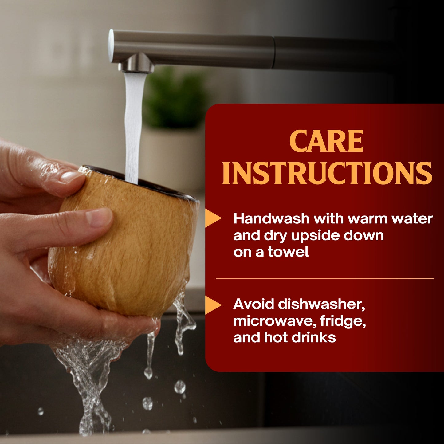 Oaksip Wooden Whiskey & Bourbon Glass (2 Pack)