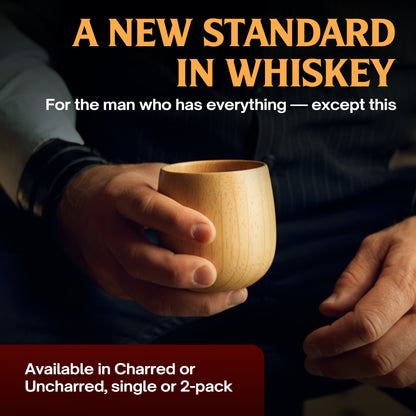 Oaksip Wooden Whiskey & Bourbon Glass